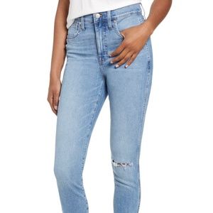 Made well Light Wash Torn Jeans